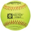 Diamond 12" Babe Ruth Synthetic Fashpitch Softball - One Dozen: 12RYSCBR