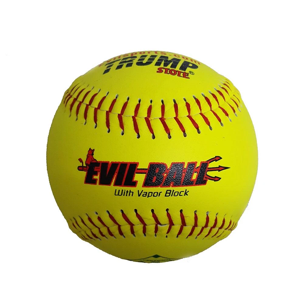 Slowpitch Softballs Evil Sports Trump 12” ASA Leather Softball .52-300 One Dozen: 1394793 3 Slowpitch Softballs Evil Sports Trump 12” ASA Leather Softball .52-300 One Dozen: 1394793