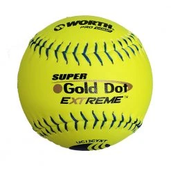 Worth Gold Dot Extreme Classic M USSSA 12 Inch Softball (Dozen): UC12CYXT Slowpitch Softballs