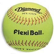 Speciality Balls Diamond 12 Inch Flexi Softball: DFX12RFP