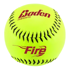 Baden Fire Non-Association 44-375 Slowpitch Softball - One Dozen: 2SB550YS