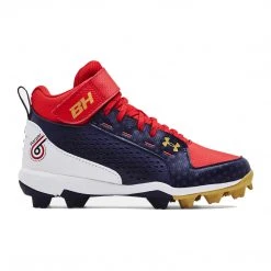 Youth Baseball Cleats Under Armour Youth UA Harper 6 Mid RM Jr. LE Baseball Cleats