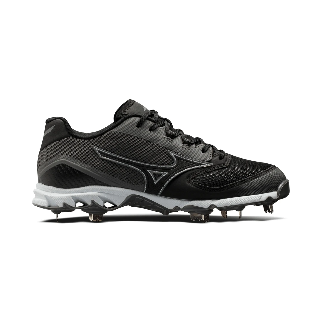 Mizuno 9-Spike Dominant IC Low Mens Metal Baseball Cleat: 320561 4 Mizuno 9-Spike Dominant IC Low Mens Metal Baseball Cleat: 320561