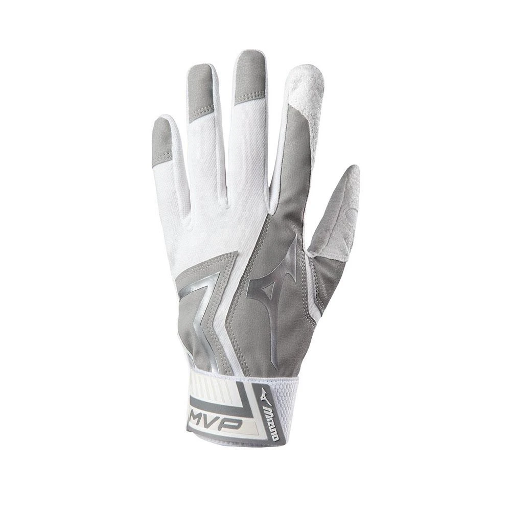 Mizuno MVP Adult Baseball Batting Glove: 330409 Batting Gloves 3 Mizuno MVP Adult Baseball Batting Glove: 330409 Batting Gloves
