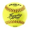 Dudley 12 Inch ZN Fastpitch Practice Softballs .47-375 No Logo - One Dozen: : 43068Y