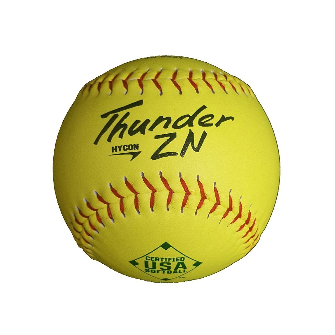 Slowpitch Softballs Dudley Thunder ZN Hycon USA/ASA - 52-300 Softball 12 Inch - One Dozen: 4A068Y 3 Slowpitch Softballs Dudley Thunder ZN Hycon USA/ASA - 52-300 Softball 12 Inch - One Dozen: 4A068Y