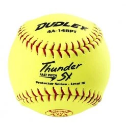 Dudley Thunder SY Protector Series 11 Inch USA (ASA) Level 10 Fastpitch Softball - One Dozen: 4A148PT Fastpitch Softballs