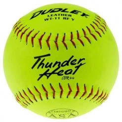 Dudley Thunder Heat 11 Inch Fastpitch USA/ASA 47-375 Softball - One Dozen: WT11YFP Fastpitch Softballs