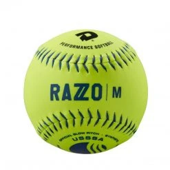 DeMarini Razzo Classic M USSSA Synthetic 40-325 - One Dozen: WTDRZMS12UB Slowpitch Softballs