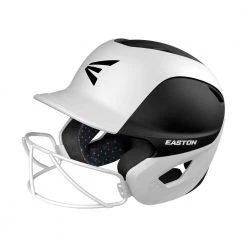 Batting Helmets Easton Ghost Matte Two-Tone Batting Helmet With Integrated Facemask