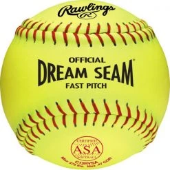 Rawlings Dream Seam ASA Fastpitch Softball - One Dozen C12RYSA