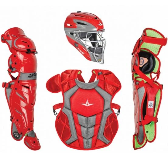 All-Star Axis Pro 7S Baseball Catcher’s Set (Ages 12-16): CKCC1216S7X Catcher's Equipment 4 All-Star Axis Pro 7S Baseball Catcher’s Set (Ages 12-16): CKCC1216S7X Catcher's Equipment