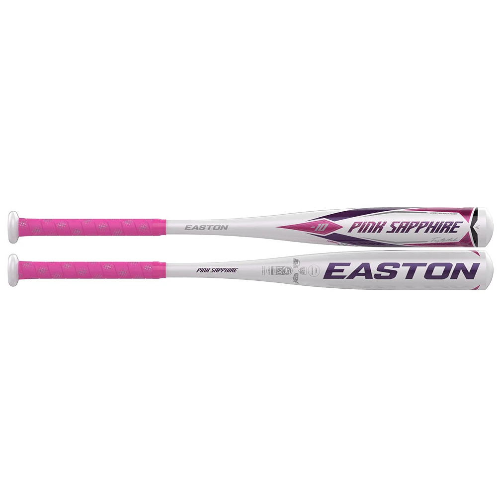 2022 Easton Pink Sapphire -10 Fastpitch Bat: FP22PSA 3 2022 Easton Pink Sapphire -10 Fastpitch Bat: FP22PSA