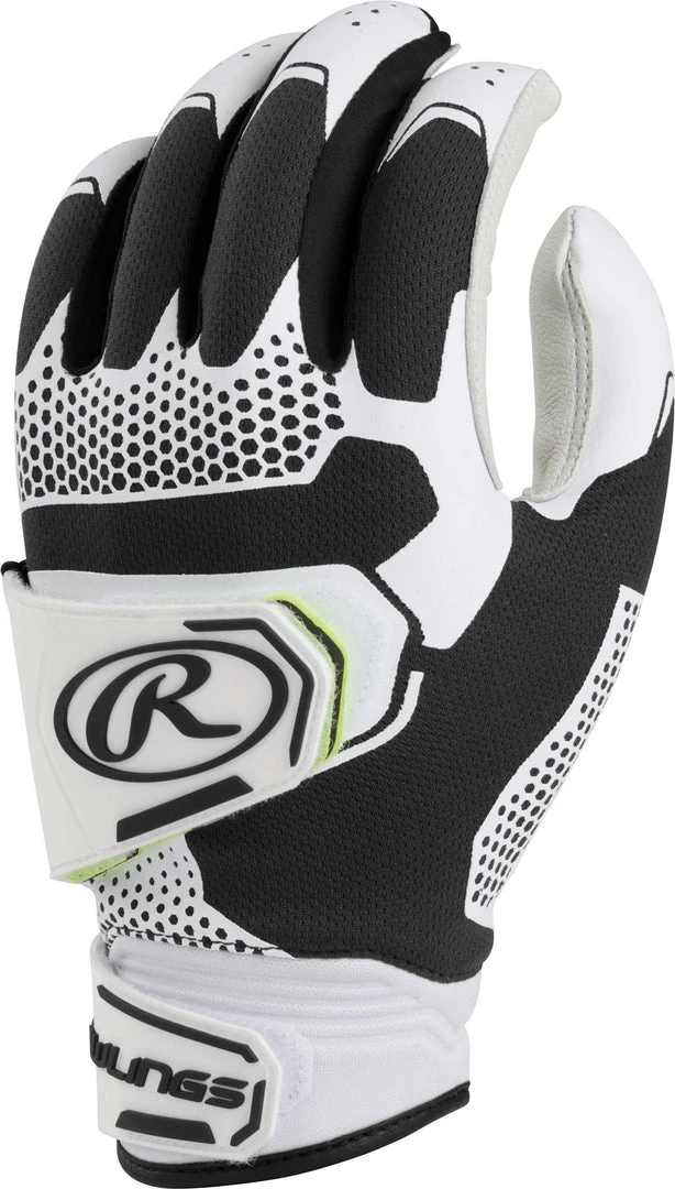 Rawlings Workhorse® Pro Fastpitch Batting Gloves: FP2PBG 3 Rawlings Workhorse® Pro Fastpitch Batting Gloves: FP2PBG