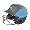 Batting Helmets Easton Ghost Matte Two-Tone Batting Helmet With Integrated Facemask