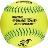 Worth Super Gold Dot Extreme 12” ISA Approved Softball (Dozen): IS44CY