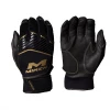 Miken Adult Softball Batting Gloves: MBGGLD