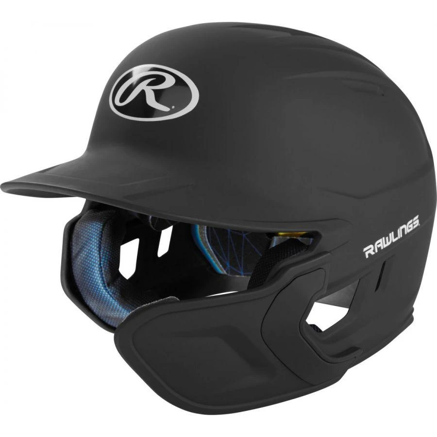 Rawlings Mach Matte Batting Helmet With Extension Flap: MACHEX Batting Helmets 3 Rawlings Mach Matte Batting Helmet With Extension Flap: MACHEX Batting Helmets