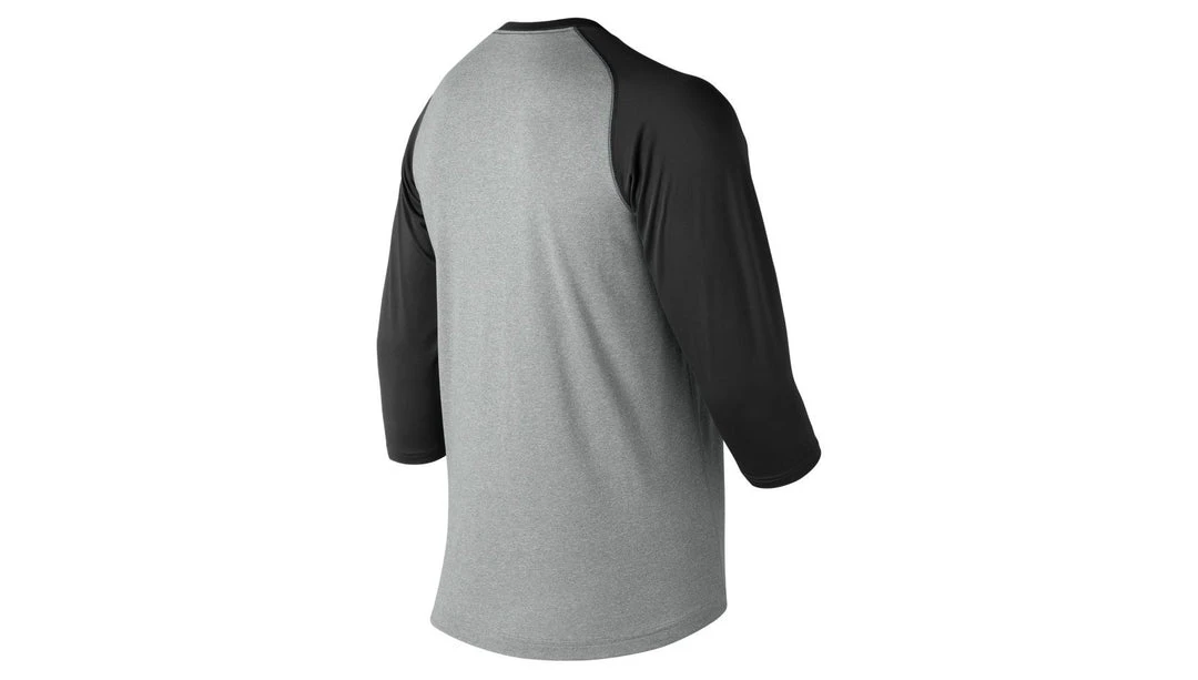 New Balance 3/4 Baseball Raglan Top: TMMT601 Shirts 4 New Balance 3/4 Baseball Raglan Top: TMMT601 Shirts