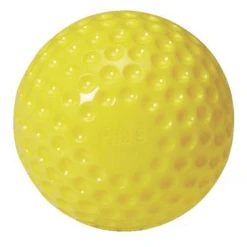 ProNine Yellow Dimpled 12” Pitching Machine Softball (Dozen): PM12 Speciality Balls