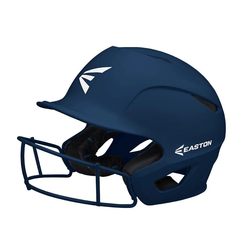 Batting Helmets Easton Prowess Solid Grip Helmet With Mask Medium/Large 4 Batting Helmets Easton Prowess Solid Grip Helmet With Mask Medium/Large