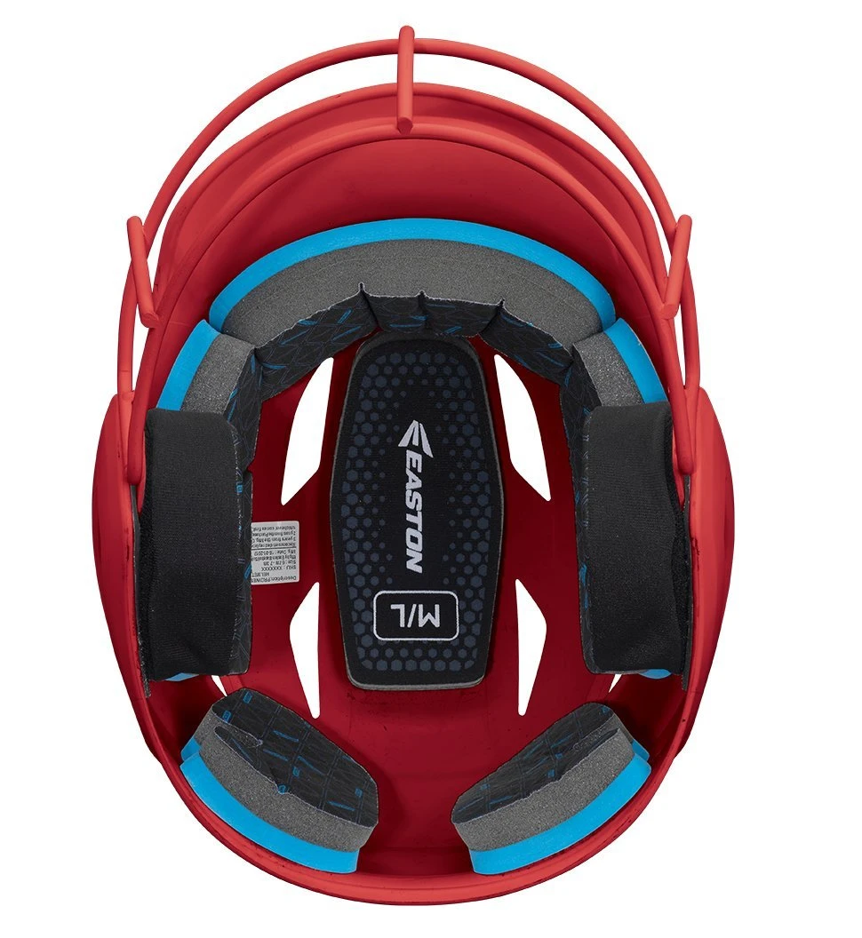 Batting Helmets Easton Prowess Solid Grip Helmet With Mask Medium/Large 8 Batting Helmets Easton Prowess Solid Grip Helmet With Mask Medium/Large