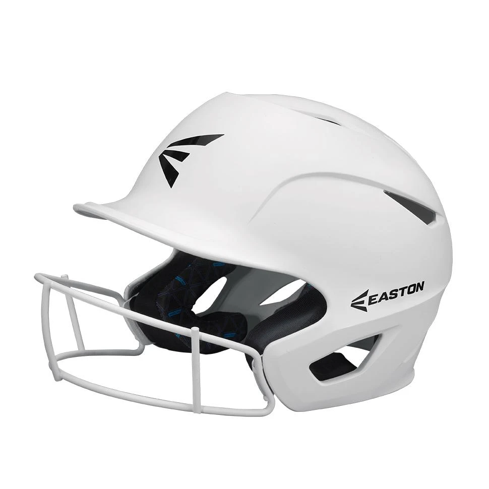 Batting Helmets Easton Prowess Solid Grip Helmet With Mask Medium/Large 6 Batting Helmets Easton Prowess Solid Grip Helmet With Mask Medium/Large