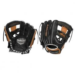 Easton Tournament Elite Transitional Size 11.5" Black/Carmel Baseball Glove: TE115BC Baseball Gloves