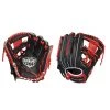 Easton Tournament Elite Transitional Size 11.5" Black/Red Baseball Glove: TE115BR 2 Easton Tournament Elite Transitional Size 11.5" Black/Red Baseball Glove: TE115BR