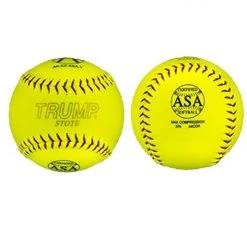 Slowpitch Softballs Trump Stote 12” ASA Synthetic Slowpitch Softball - One Dozen: 1394814