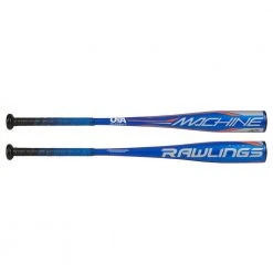 Youth Big Barrel Bats USA Baseball 2022 Rawlings Machine (-10) USA Youth Baseball Bat 2 5/8”: US1M10