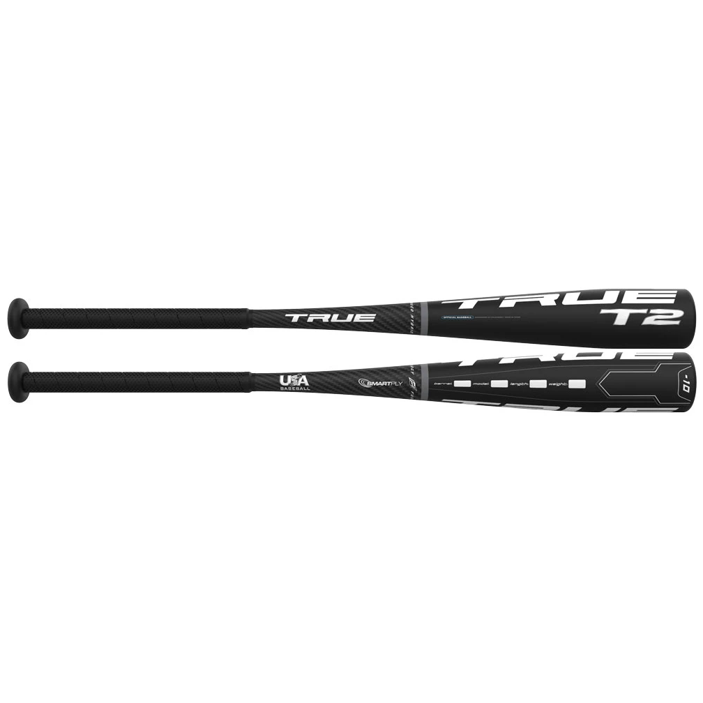 TRUE T2 2-5/8" Youth USA Baseball Bat -10 Oz 3 TRUE T2 2-5/8" Youth USA Baseball Bat -10 Oz