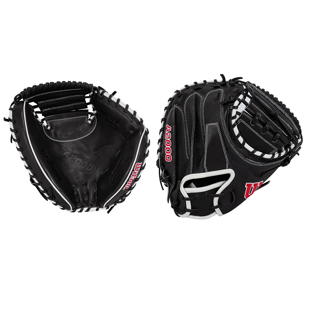 Wilson Sporting Goods Baseball Gloves Wilson A2000 M1D SuperSkin 33.5" Baseball Catcher's Mitt: WBW100401335 3 Wilson Sporting Goods Baseball Gloves Wilson A2000 M1D SuperSkin 33.5" Baseball Catcher's Mitt: WBW100401335