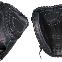 Easton BP2FP Black Pearl 33 Inch Fastpitch Catcher's Mitt: A130712 Fastpitch Softball Gloves