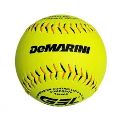 DeMarini 12” GSL Nation Slowpitch Composite Softball 44-400 (Dozen): WTA9471BGSL