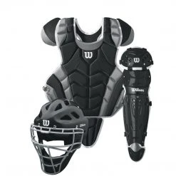 Wilson Sporting Goods Wilson C1K™ Intermediate Catcher’s Gear Set (NOCSAE Approved): WTA4604 9 Wilson Sporting Goods Wilson C1K™ Intermediate Catcher’s Gear Set (NOCSAE Approved): WTA4604