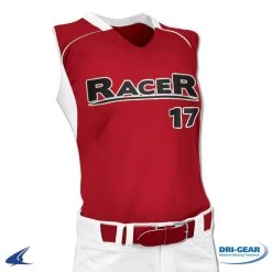 Jerseys Champro Adult Racer Back Women's Fastpitch Jersey: BS17