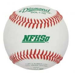 Diamond Official League NFHS Practice Baseball (Dozen): DOL1-HS Baseballs