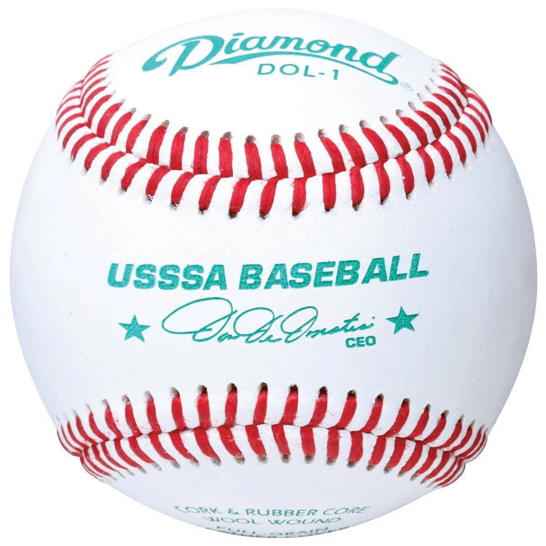 Baseballs Diamond RS Grade USSSA Baseball (Dozen): DOL1U 3 Baseballs Diamond RS Grade USSSA Baseball (Dozen): DOL1U