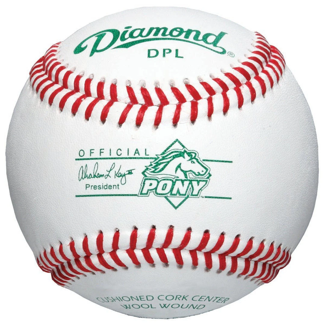Diamond Tournament Grade Pony League Baseball (Dozen): DPL 3 Diamond Tournament Grade Pony League Baseball (Dozen): DPL