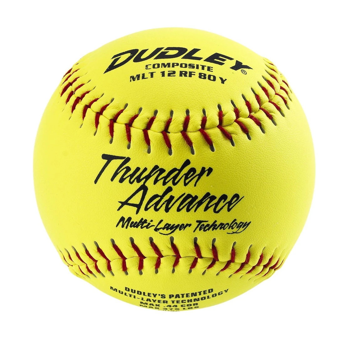 Dudley Thunder Advance Slowpitch .44-375 No Stamping - One Dozen: 43184Y 3 Dudley Thunder Advance Slowpitch .44-375 No Stamping - One Dozen: 43184Y
