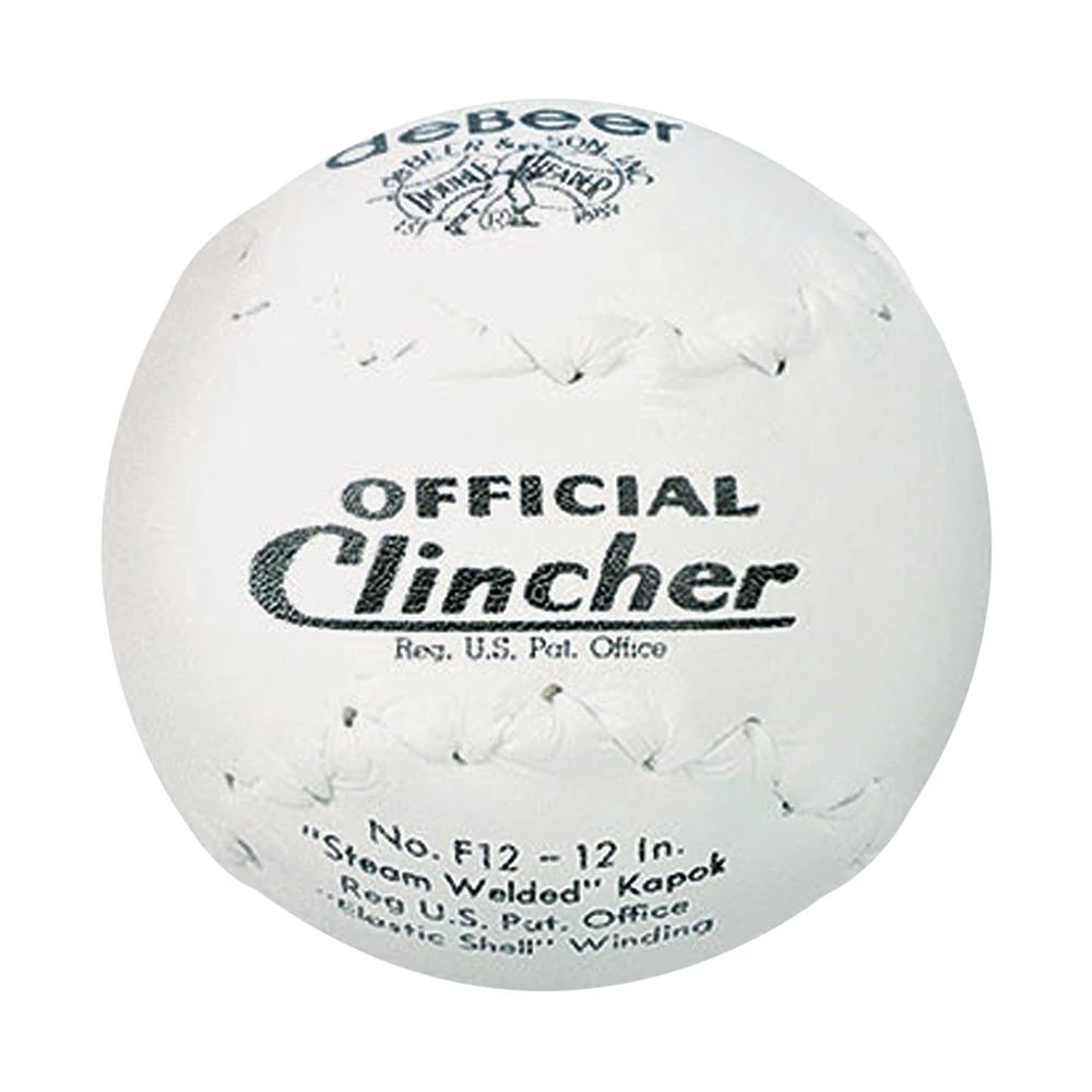 DeBeer F12 Clincher Softball Slowpitch Softballs 3 DeBeer F12 Clincher Softball Slowpitch Softballs