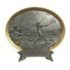 Direct Sports Accessories Girls Softball Player Oval Plaque 1 Direct Sports Accessories Girls Softball Player Oval Plaque