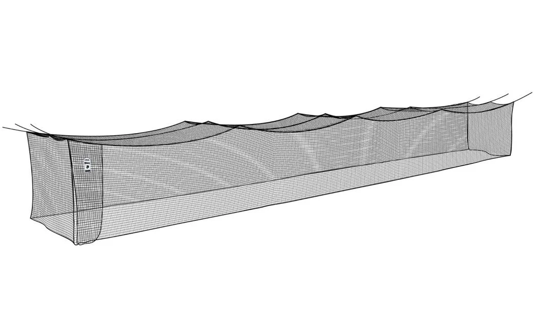 Batting Cages JUGS #9 Cage Twisted Knotted Polyethylene #42 Net 70 X 12 X 12: N1900 3 Batting Cages JUGS #9 Cage Twisted Knotted Polyethylene #42 Net 70 X 12 X 12: N1900