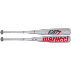2021 Marucci Cat 7 Silver Junior Big Barrel USSSA Baseball Bat -10 Oz: MJBBC72S