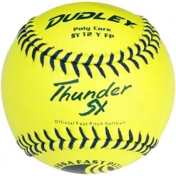 Dudley Thunder SY USSSA Fastpitch 12 Inch Synthetic Softball - One Dozen: 4U913Y Fastpitch Softballs