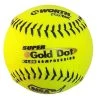 Slowpitch Softballs Worth Super Gold Dot NSA ICON Slow Pitch Softball (Dozen): NI12SY 1 Slowpitch Softballs Worth Super Gold Dot NSA ICON Slow Pitch Softball (Dozen): NI12SY