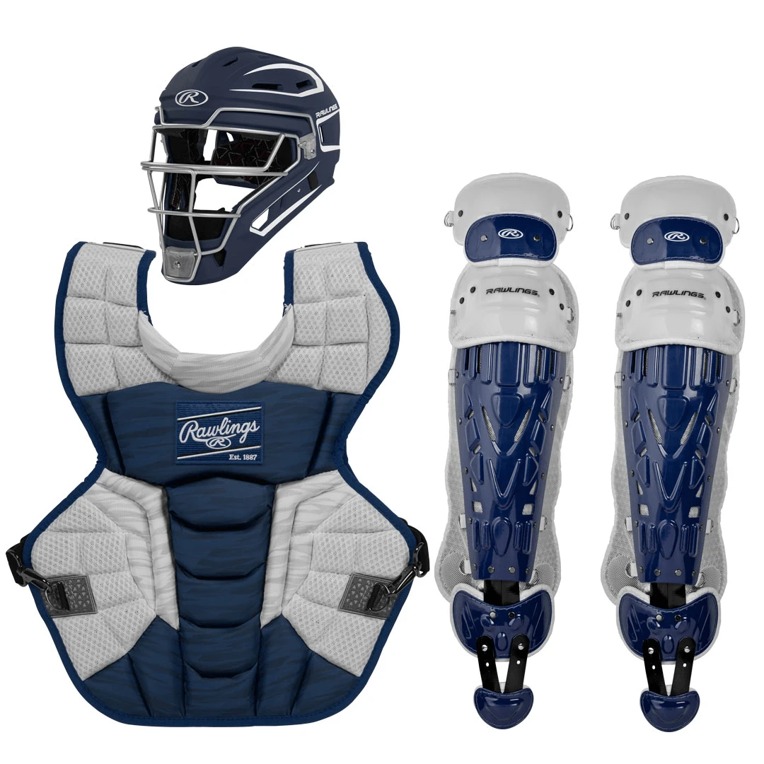 Rawlings Velo 2.0 Catcher’s Equipment Set Adult: CSV2A Catcher's Equipment 9 Rawlings Velo 2.0 Catcher’s Equipment Set Adult: CSV2A Catcher's Equipment