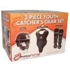 Catcher's Equipment ProNine Three Piece Youth Catcher’s Gear Set (contains CH1SZ, CP11 & LG11)