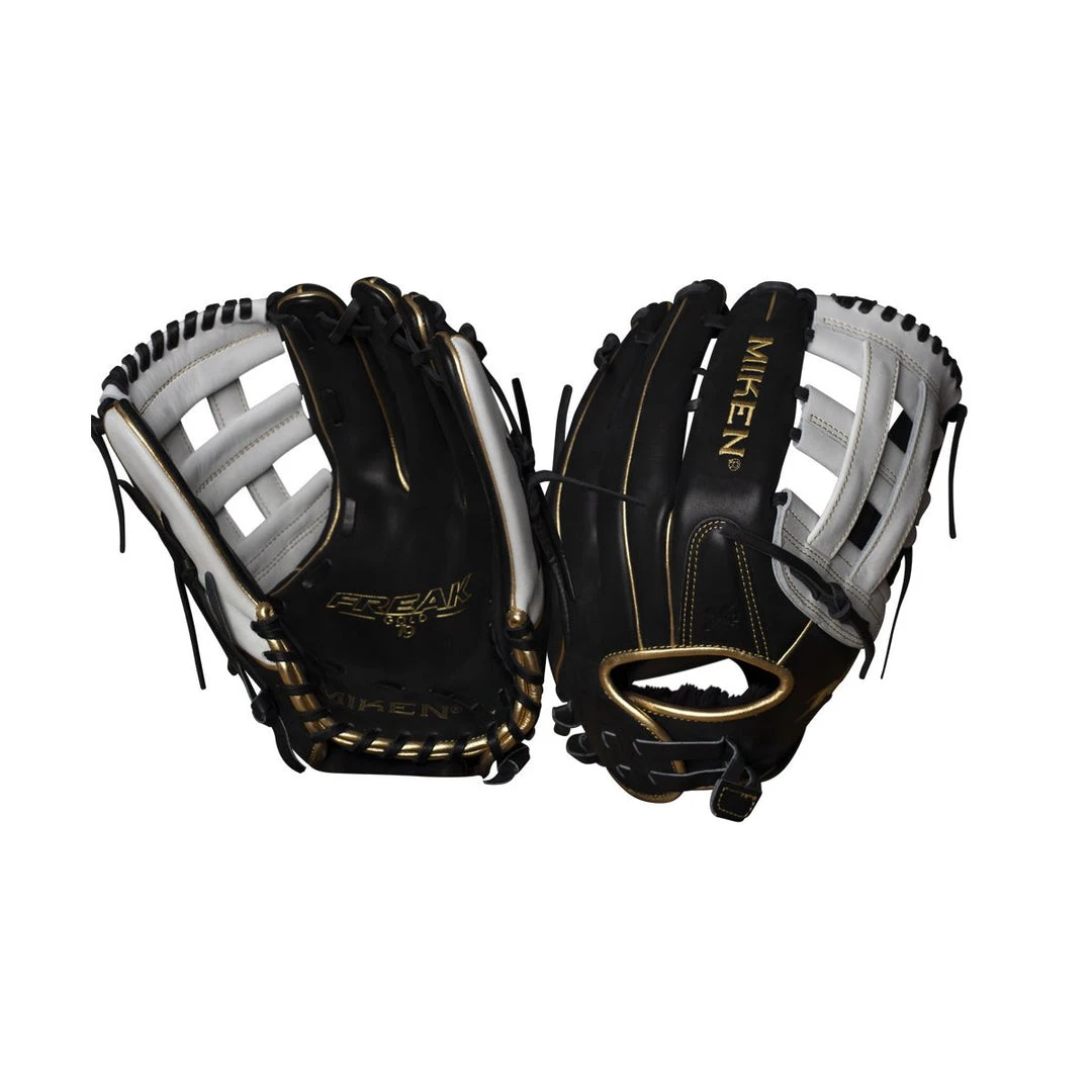 Miken Freak Gold 15 Inch Pro Series Slowpitch Softball Glove: PRO150-BWG Slowpitch Softball Gloves 3 Miken Freak Gold 15 Inch Pro Series Slowpitch Softball Glove: PRO150-BWG Slowpitch Softball Gloves
